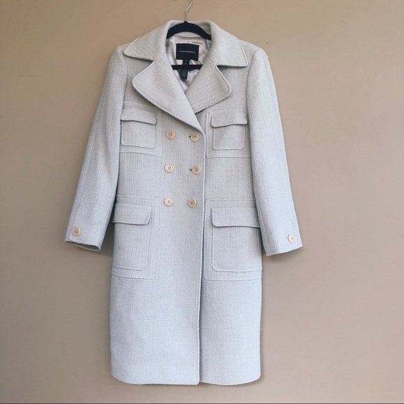 Club Monaco Jackets & Blazers - • Club Monaco • Double Breasted Cream Coat Med